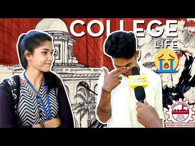College Life Expectations Vs Reality | Ambuttum Vesham | Funny Show | Chennai Waalaa