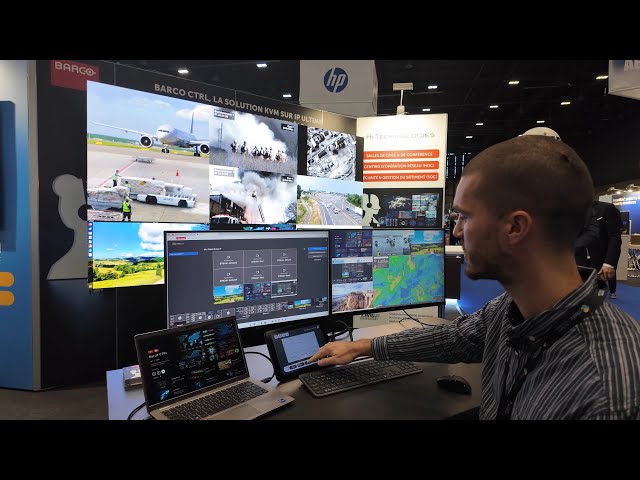 Hi Technologies, Barco CTRL Control Room Integration Geneva, Video Wall, Unified AV, Digital Signage