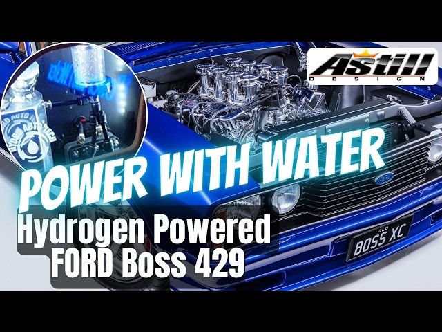 Hydrogen Powered FORD BOSS 429 - The Future of Muscle Cars? Reducing combustion engine emissions.