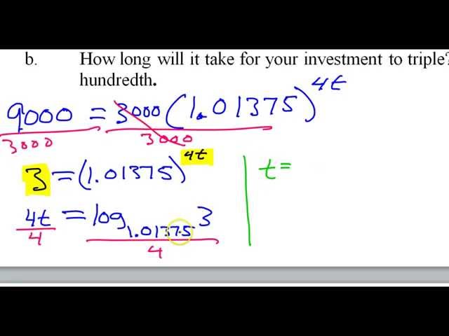Test A   (16 to 20)   Logarithmic Word Problems or Applications