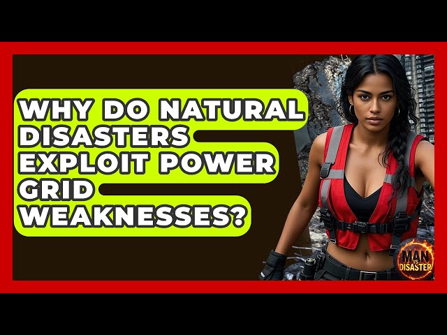 Why Do Natural Disasters Exploit Power Grid Weaknesses? - Man vs. Disaster