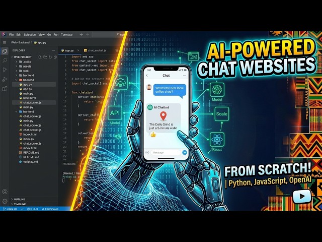 day 2making a chatting working website by ai full privacy working
