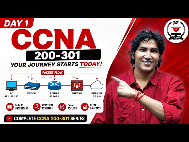Day 1 of 45 Days CCNA 200-301 Live Course at PM Networking | Learn, Practice, and Master CCNA #ccna