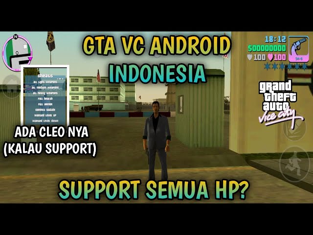 How to Install and Play GTA Vice City Android Indonesia - GTA Vice City Android Tutorial