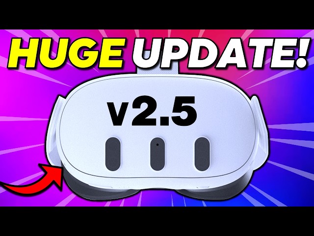 Big Quest 3 Update brings Important Features. 3D VR Videos & Hand tracking!