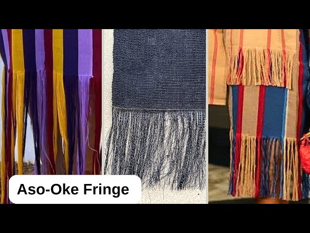 HOW TO CREATE ASO OKE FRINGE/ DIY Fringes from your aso oke ✂️ #sewingtricks