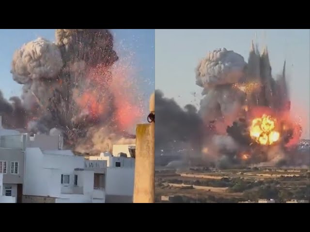 Malta rocked by massive explosion at fireworks factory
