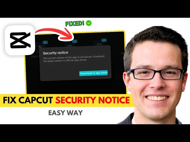 How To Fix CapCut Security Notice on PC (2026)