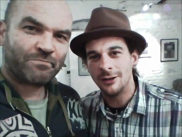 sebastian and txus at kellergallery in coop cafe