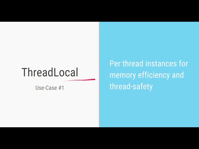 ThreadLocal in Java