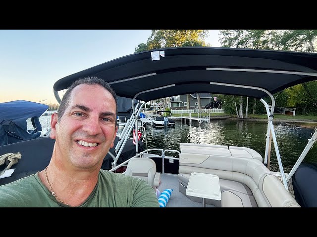 Pontoon Boat Owners Can EASILY Upgrade Their Bimini Top In Minutes