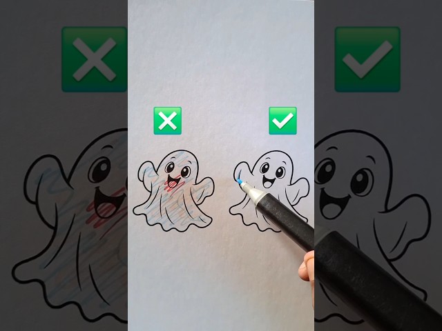 Satisfying Artwork Perfect & Unperfect technique #shortsarts