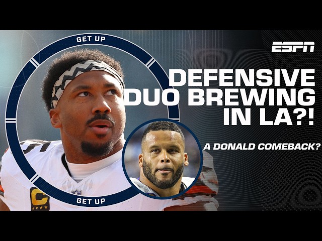 Have the Rams LAID OUT THE BLUEPRINT? 👀 More on the Myles Garrett trade 🔁 | Get Up
