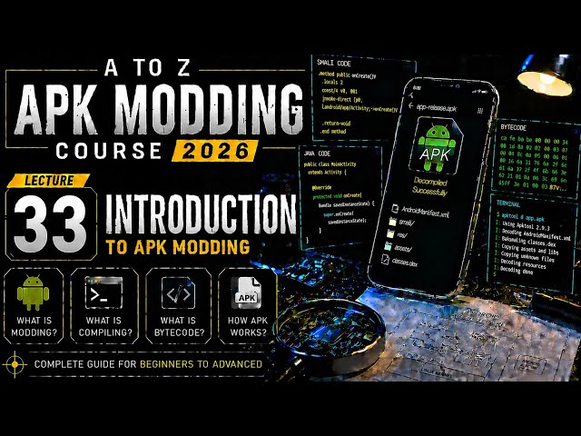 APK Modding Course 2026 | Lecture 33 | What are Methods in Smali?
