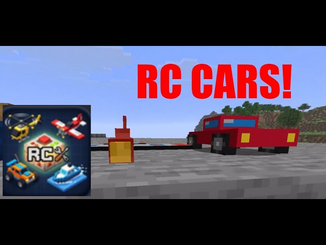 RC Vehicles [Minecraft mod showcase]