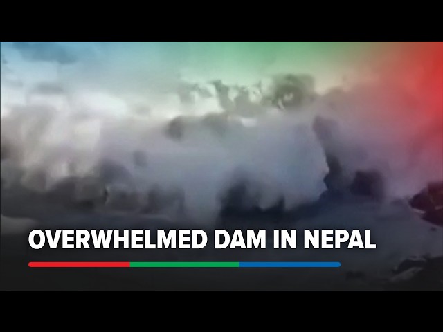 Floodwaters overwhelm hydroelectric dam under construction in Nepal | ABS-CBN News