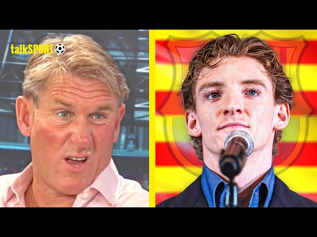 "FAIR PLAY TO HIM!" Simon Jordan REACTS to Anthony Gordon's Spanish in Barcelona Press Conference!