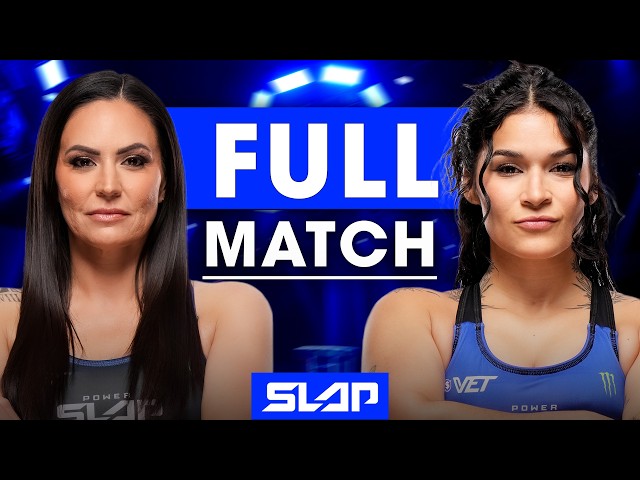 SHE’S GONNA BE A PROBLEM!!! 👀 | Power Slap 20: Blackburn vs Gema | FULL MATCH