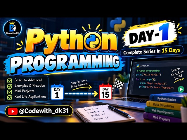 Day 1 Python Introduction