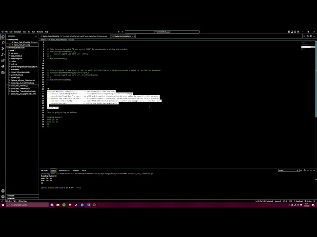 How to comment out code in VS Code