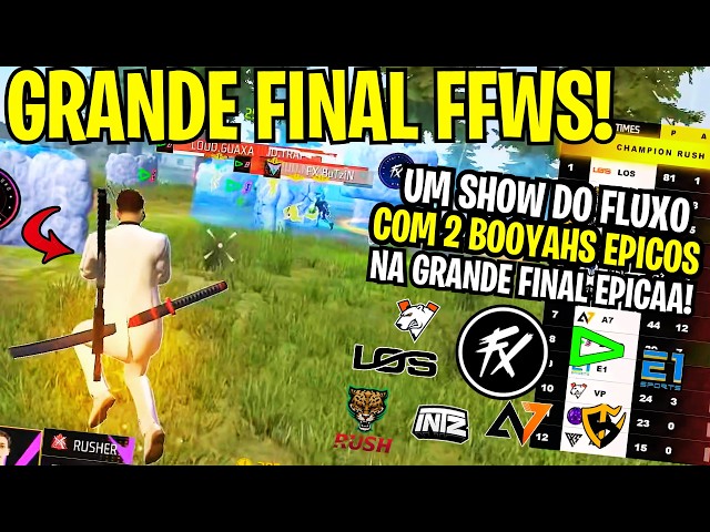 OH MY GODDDDD!! FLUXO MAKES A HISTORIC COMEBACK WITH 2 BOOYAHS IN THE FFWS BR GRAND FINAL!