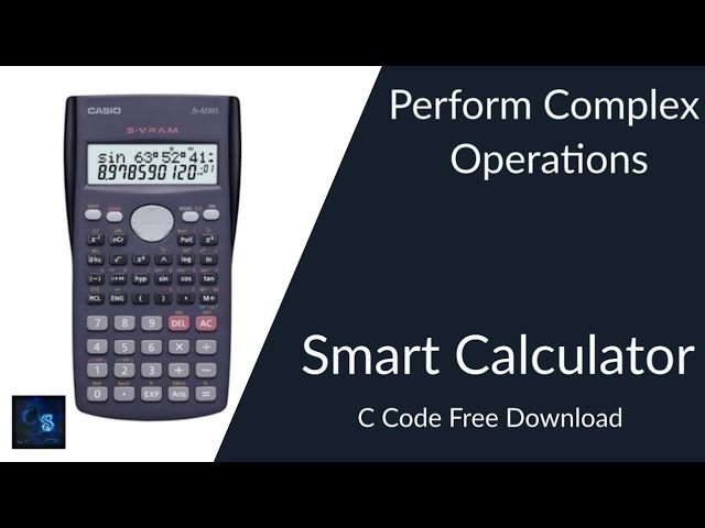 Smart Calculator C Code Free Download, C Programming Project With Source Code