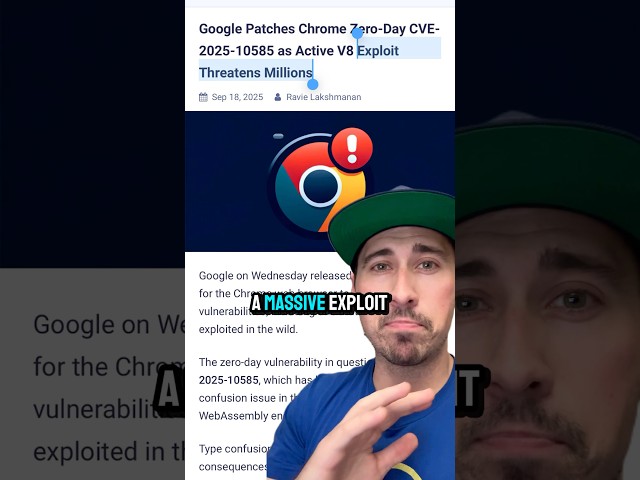 Update Google Chrome NOW!