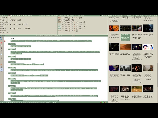 How to [[:character classes/Bracket Expressions:]] in REGEX/regular expressions