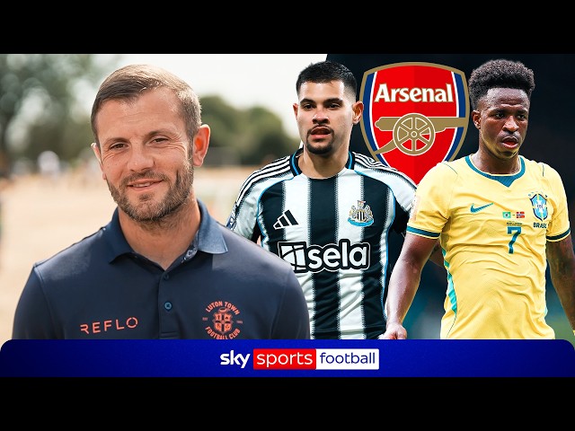 Jack Wilshere on Arsenal's pursuit of Bruno Guimaraes and Vinicius Jr and Luton's pre-season🎙️