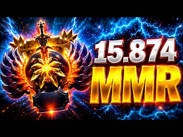 NEW WORLD RECORD !! 15.874 HIGHEST Average MMR Match in Dota 2 History !!