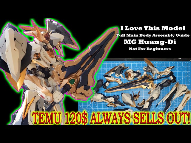 Assembling Temu Master Grade Huang Di Ying Long Main Body, It Was Difficult but I Love It