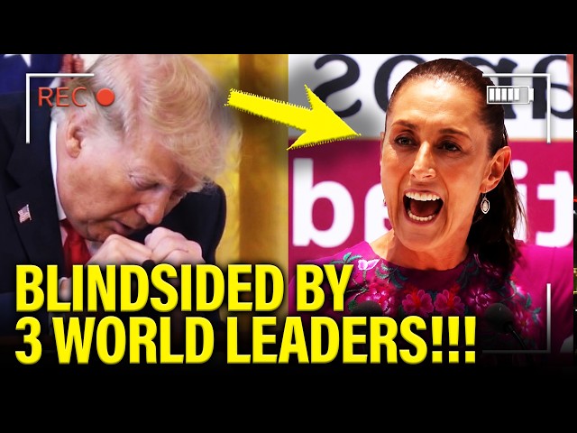 Trump is BLINDSIDED as he GETS PUT IN HIS PLACE by 3 Leaders!!!