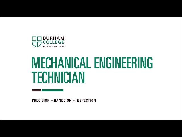 Mechanical Engineering Technician