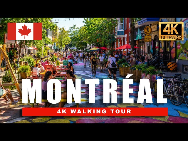 🇨🇦 The Best of Montréal in Summer | Old Town, Festivals & Downtown 4K Walk