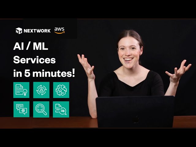 AWS' AI/ML services Explained in 5 minutes