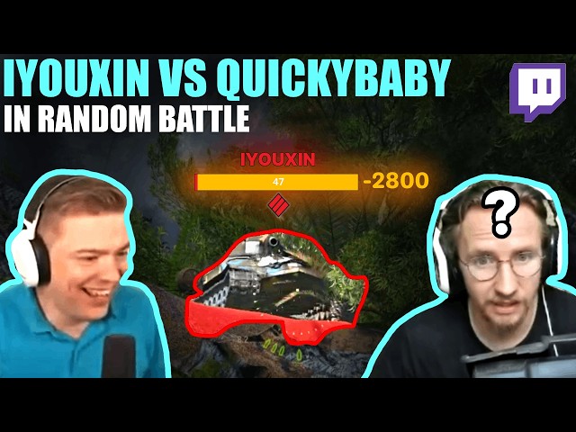 Iyouxin VS QuickyBaby in Random Battle | WoT