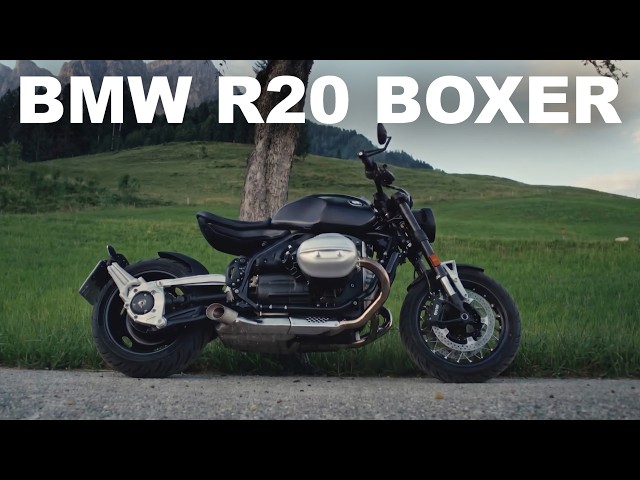 BMW R20 presentada oficialmente: motocicleta con motor bóxer de 2000 cc