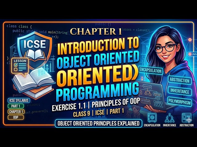 The Java  Programming Foundation | Chapter 1 | Introduction to object oriented programming | EX 1.1|