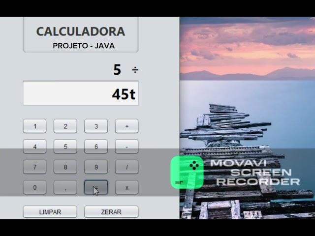 CALCULADORA EM JAVA 