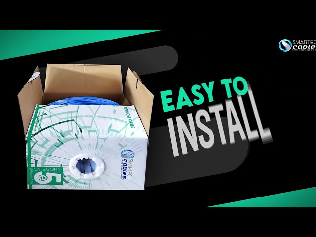 Smartech Cat5e Plenum CCA Ethernet Cable | High-Performance Bulk Network Cable | Product Review