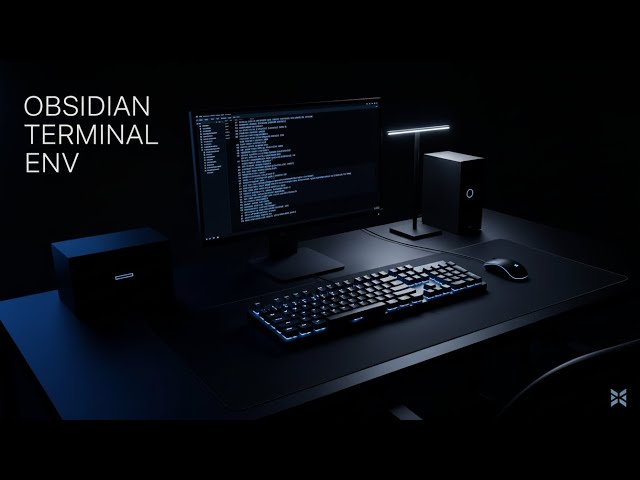 Obsidian Terminal — Dark Ambient for Deep Coding | 3 Hours