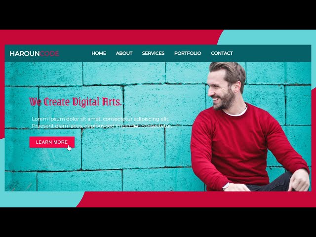 How to Make a Fixed Navigation Bar on Scroll Using HTML CSS and JQUERY | Sticky Fixed Navbar