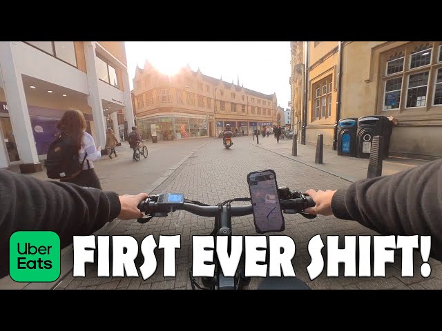 Starting Uber Eats in Cambridge - First Shift Results
