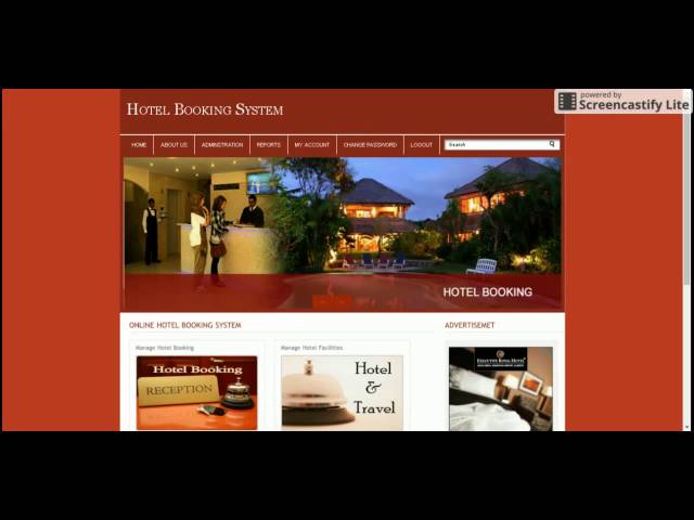 Hotel Booking System | PHP and MySQL Project Source Code | PHP MySQL CRUD Project