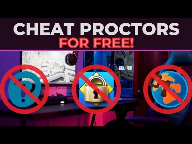How to cheat on Respondus, PearsonVue and Safe Exam Browser in 2026!