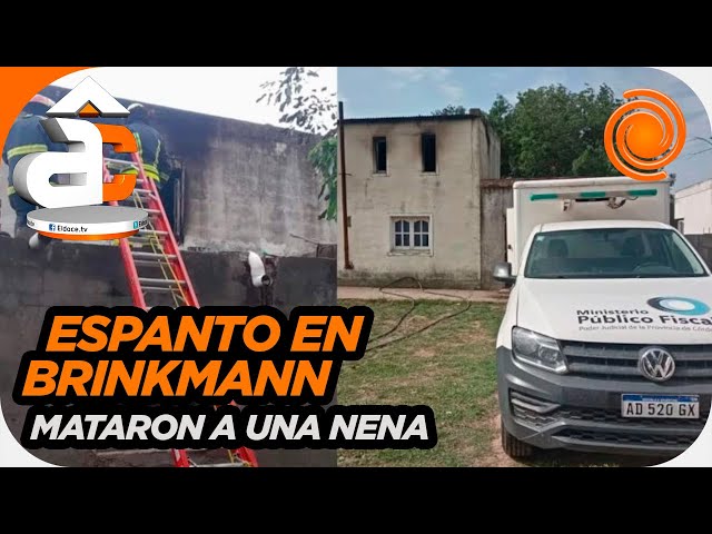 Horror en Brinkmann: dos detenidos por matar a una nena y provocar un incendio para despistar