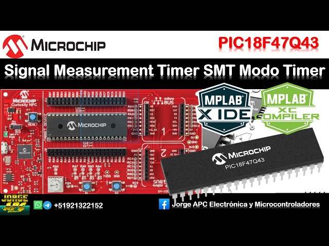PIC18F57Q43 - PIC18F47Q43 Signal Measurement Timer - Timer Mode