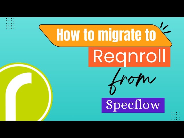 How to migrate from Specflow to Reqnroll framework | BDD (Behavior Driven Development)