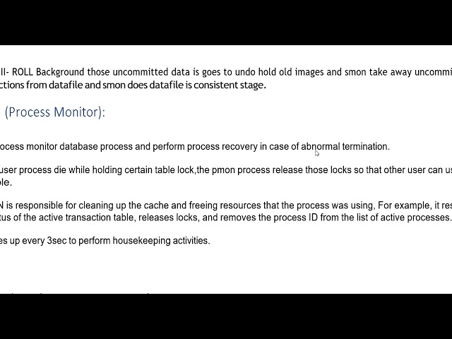 Oracle Background Process: PMON Explained | #oracle  #Oracle 19c DBA #Brainbyte Technologies