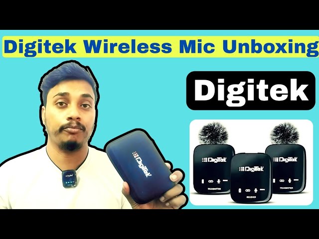 Digitek Dwm101 Camera Microphone || Digitek Mic Wireless Unboxing And Review